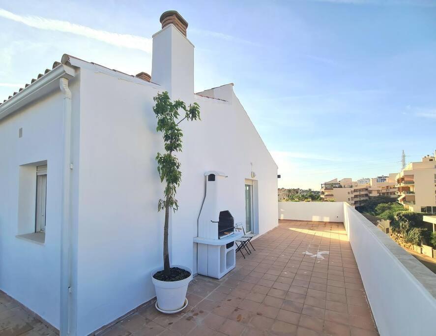 Ático Natuka Mijas Costa 250m2 de Relax y Sol Appartamento Málaga Esterno foto